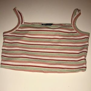 Crop top tank top